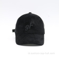 Aangepast borduurwerk logo suede honkbal pet